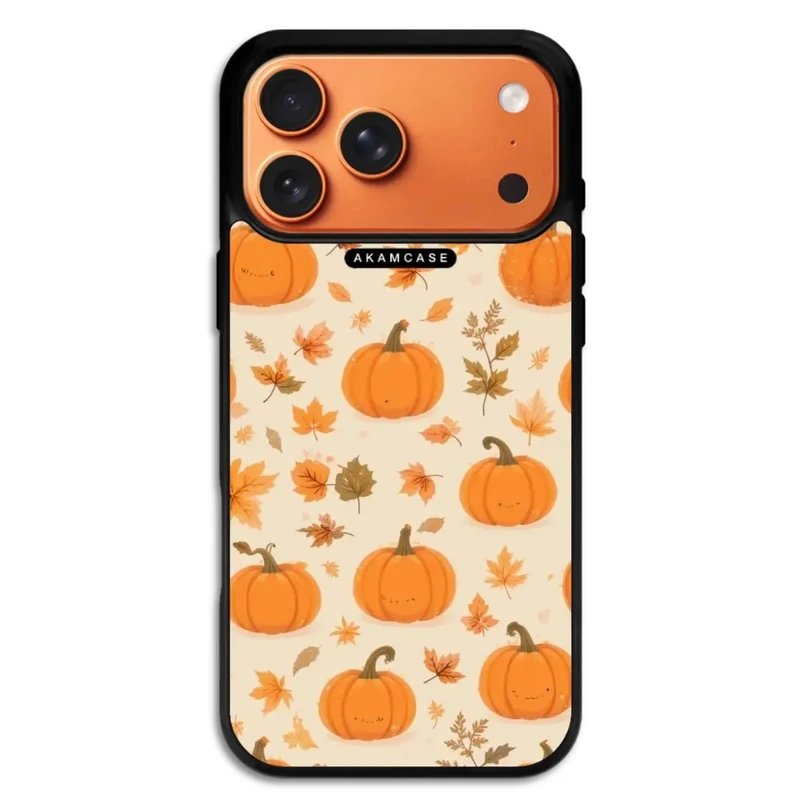 کاور آکام مدل AMC-WA17PROMAX-PUMPKIN-2 مناسب برای گوشی موبایل اپل iPhone 17 Pro Max