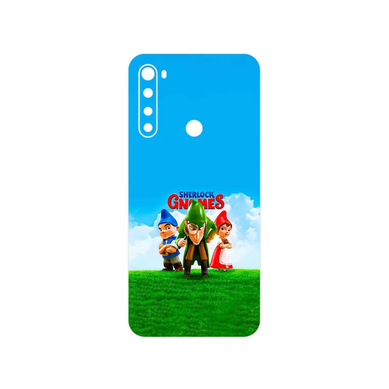 برچسب پوششی ماهوت مدل Sherlock Gnomes مناسب برای گوشی موبایل شیائومی Redmi Note 8