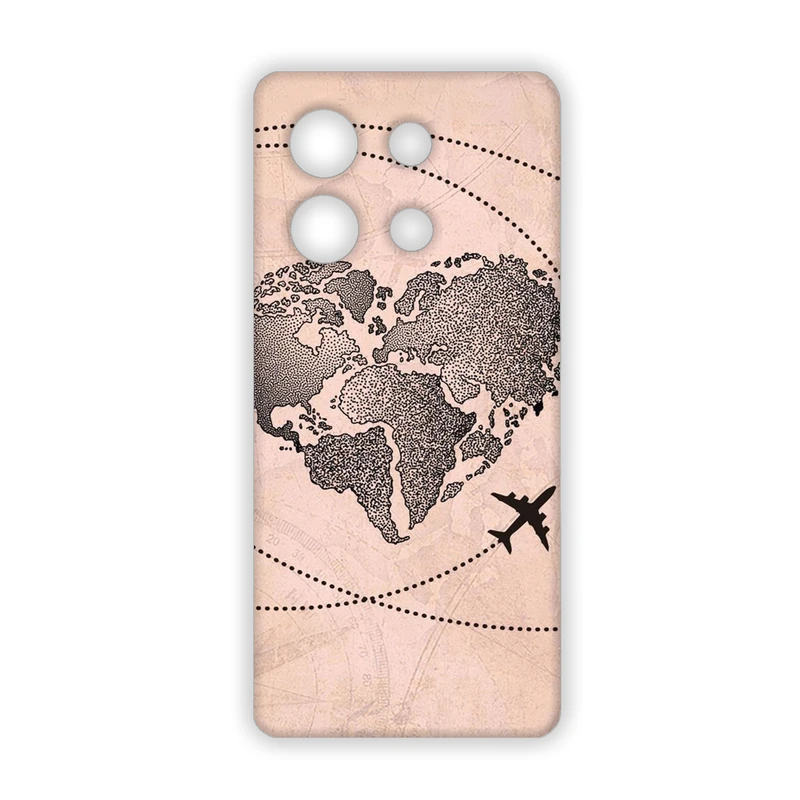 کاور مدل قلب کد 104 مناسب برای گوشی موبایل شیائومی poco X6 pro 