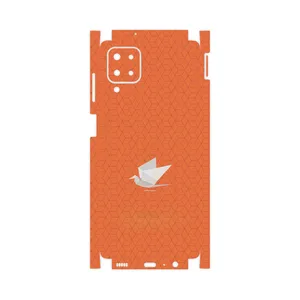 MAHOOT Minimalist origami bird-FullSkin Cover Sticker for Samsung Galaxy F12