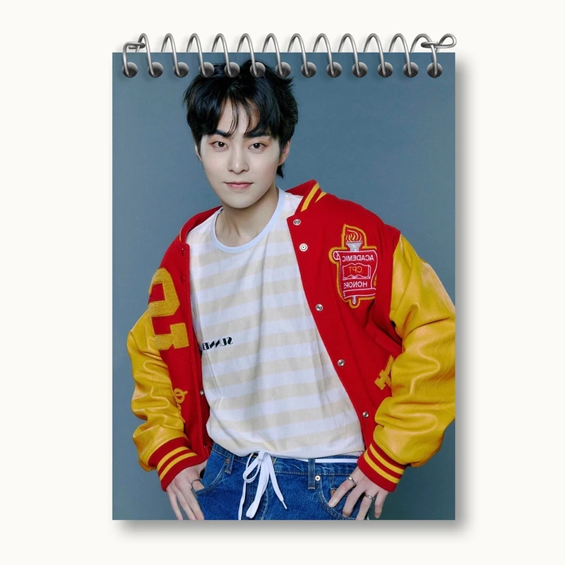 دفتر یادداشت 50 برگ خندالو مدل شیومین گروه اکسو EXO کد 13508