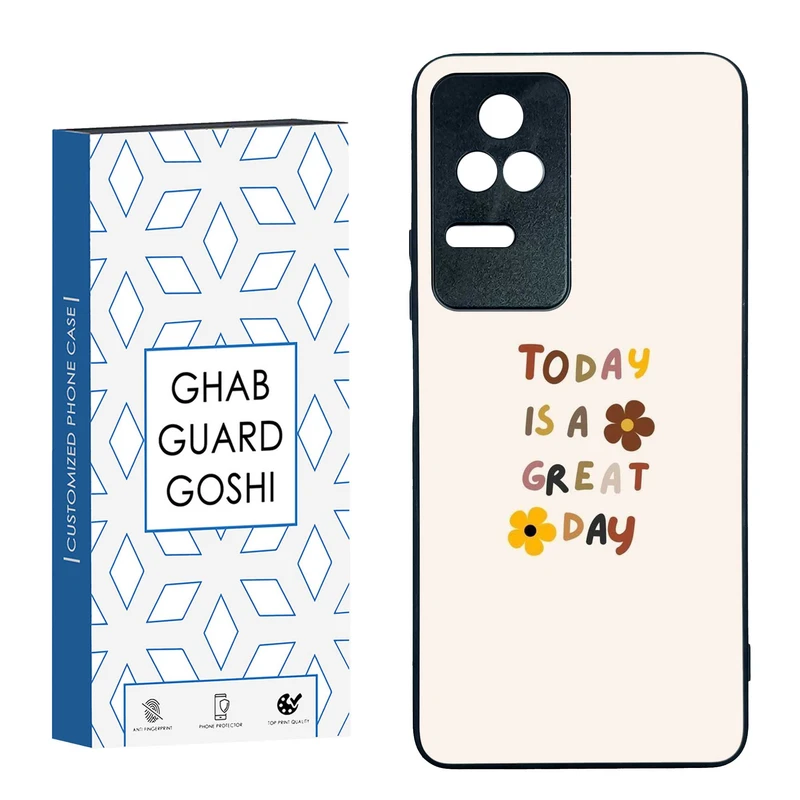 کاور قاب گارد گوشی طرح نوشته کد TPU-270 مناسب برای گوشی موبایل شیائومی  Redmi K40S / Poco F4 5G