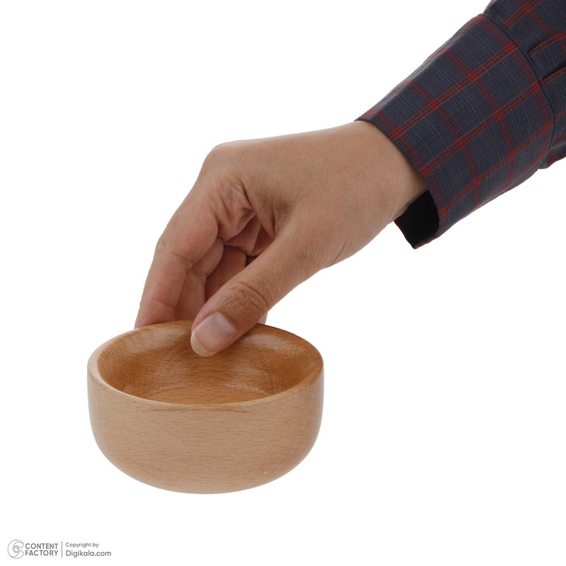 کاسه چوبی مدل راش  کد  H3