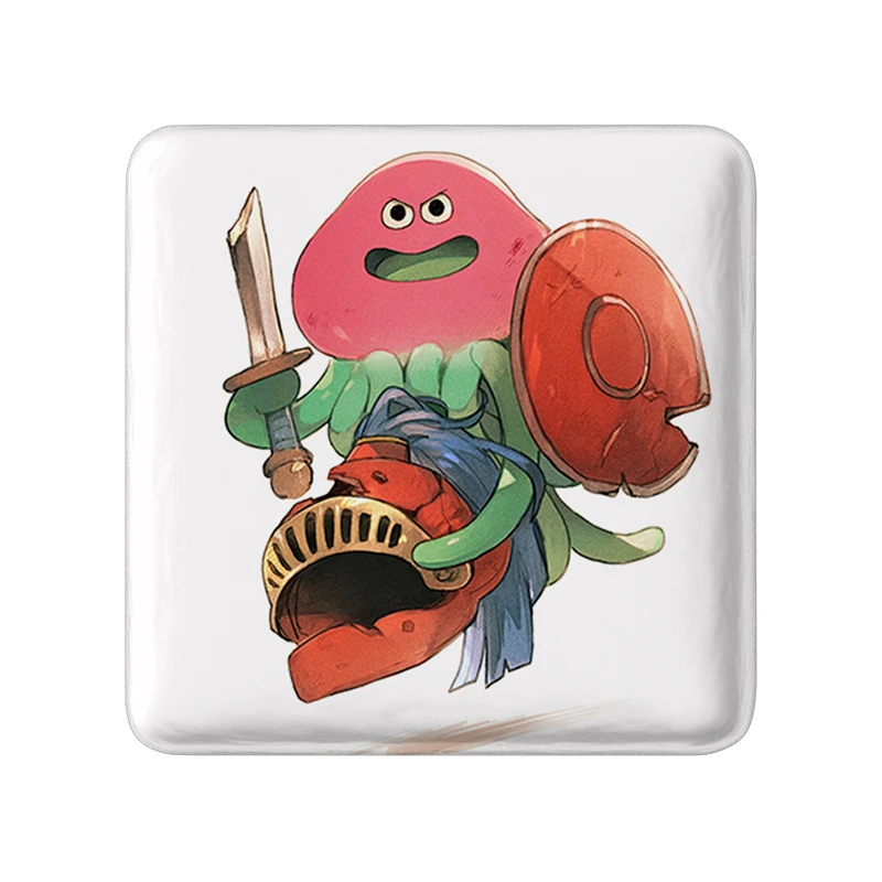 مگنت خندالو طرح بازی دراگون کوئست (Dragon Quest) مدل مربعی کد 35185