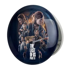 آینه جیبی خندالو طرح The Last Of Us مدل تاشو کد 4866 