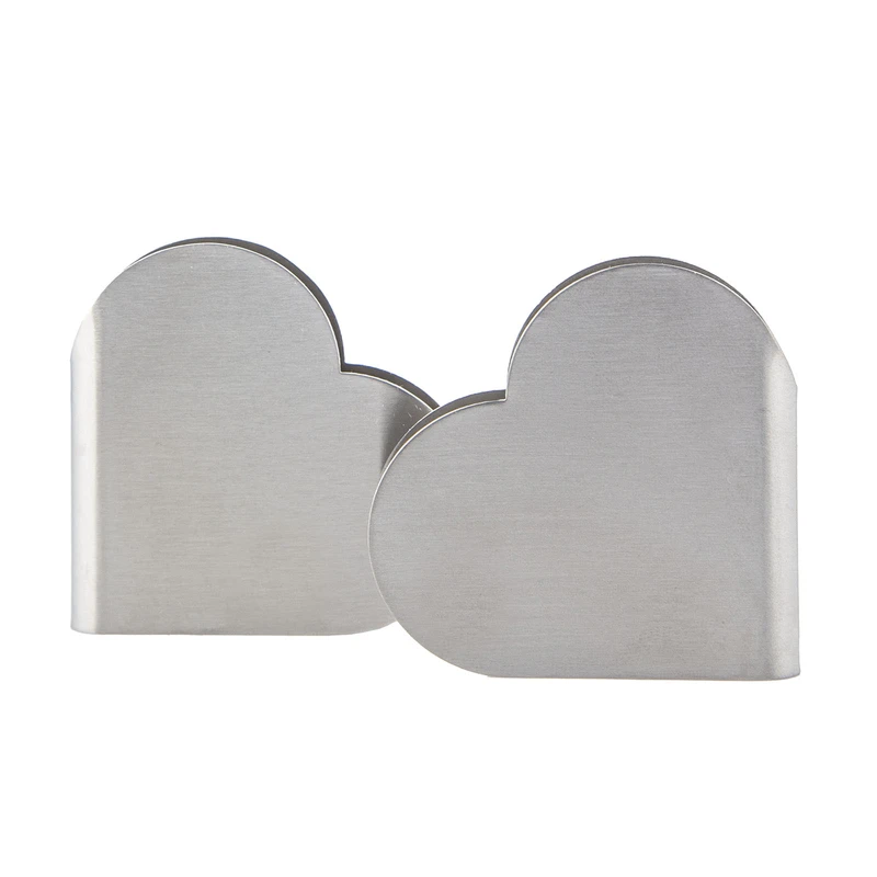 جا دستمال کاغذی رومیزی مدل قلب مجموعه 2 عددی