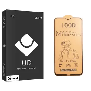 Coconut UD Black Ceramics Screen Protector For Xiaomi Redmi Note 8