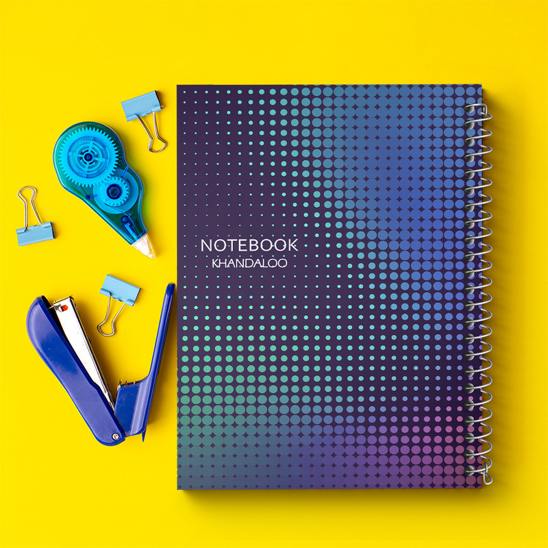 دفتر شطرنجی 50 برگ خندالو مدل کلاسیک کد N301