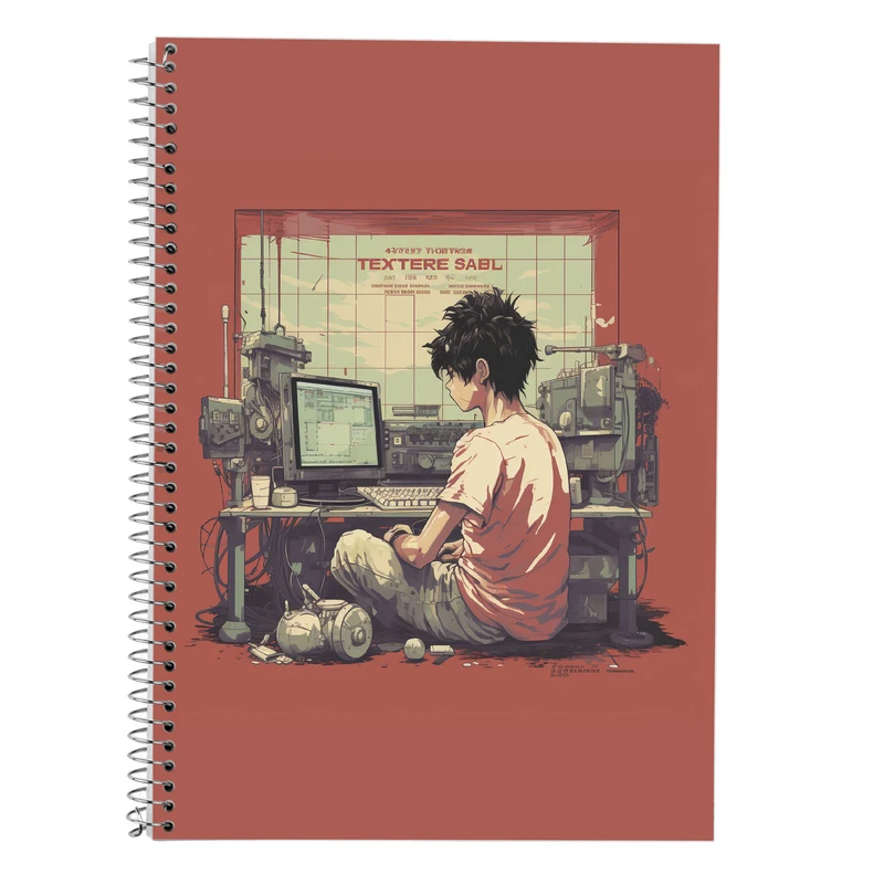 دفتر لغت 50 برگ مدوپد طرح Ghibli کد DF2538