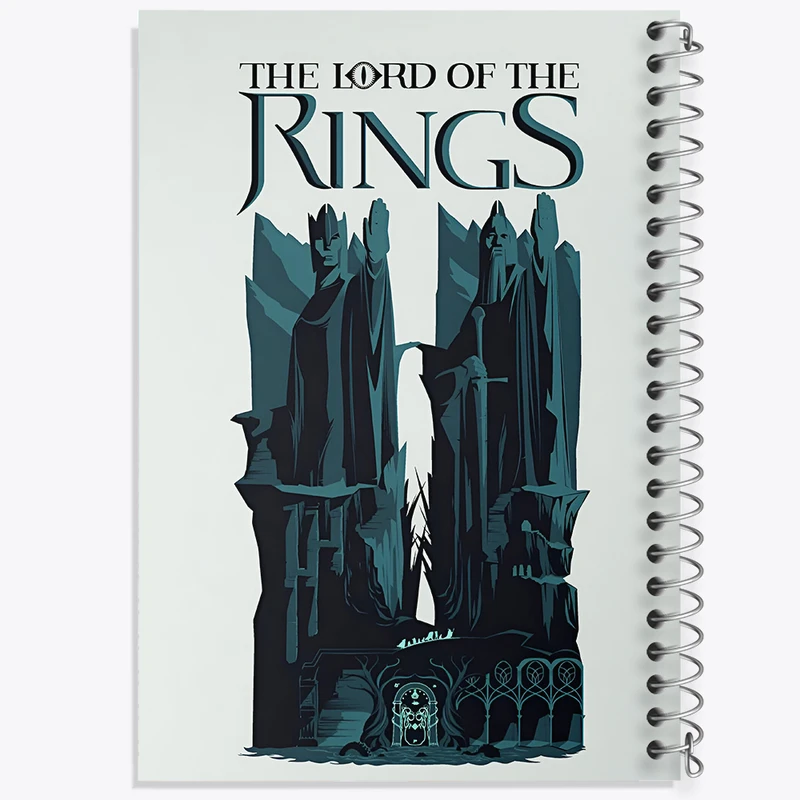 دفتر لیست خرید 50 برگ خندالو طرح ارباب حلقه ها (Lord of the Rings)  کد N2654