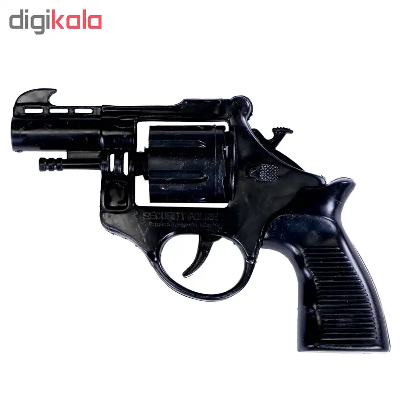 تفنگ اسباب بازی مدل ترقه ای به همراه یک بسته تیر