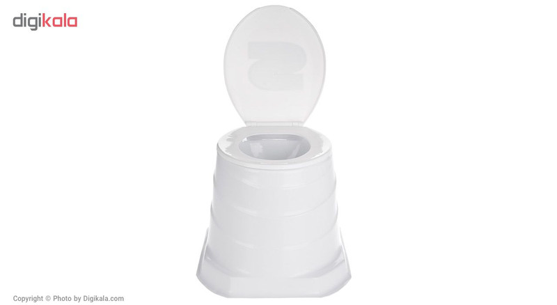 توالت فرنگی سیار سنی پلاستیک مدل الیزه