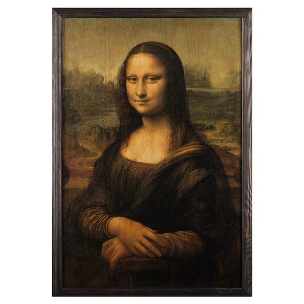 تابلو چوب آتینو مدل Mona Lisa تابلو چوب آتینو مدل Mona Lisa