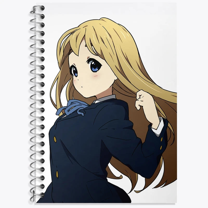 دفتر زبان 50 برگ خندالو مدل دو خط طرح کوتوبوکی انیمه كي اون کد 34139