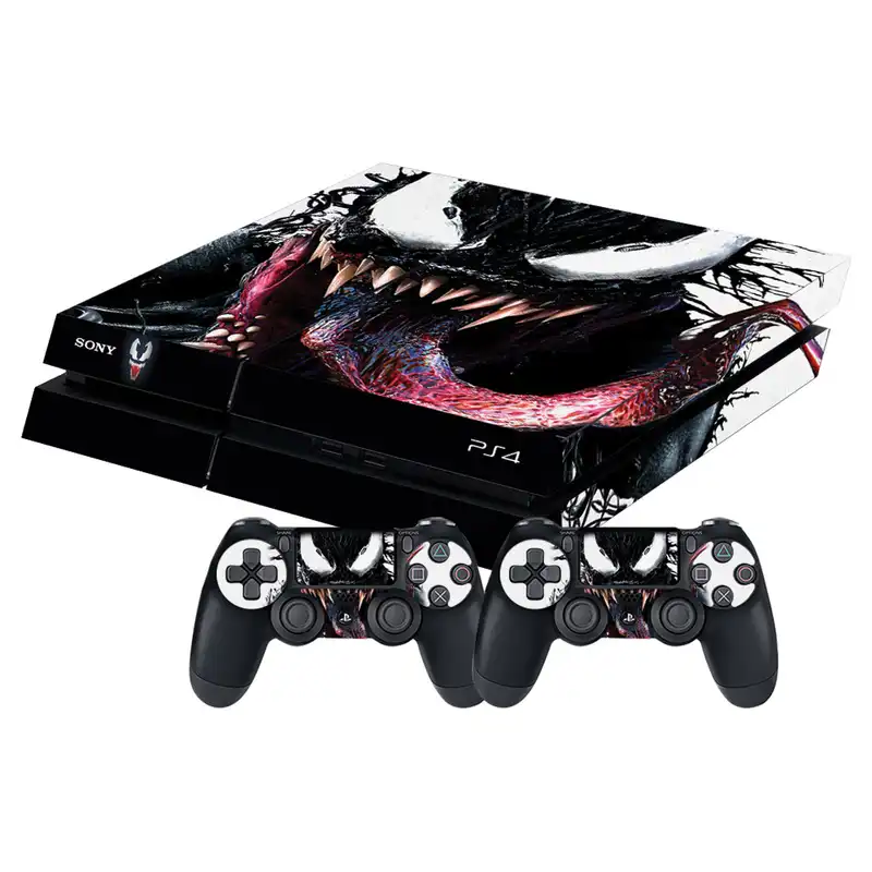 برچسب افقی پلی استیشن 4 فت طرح Venom