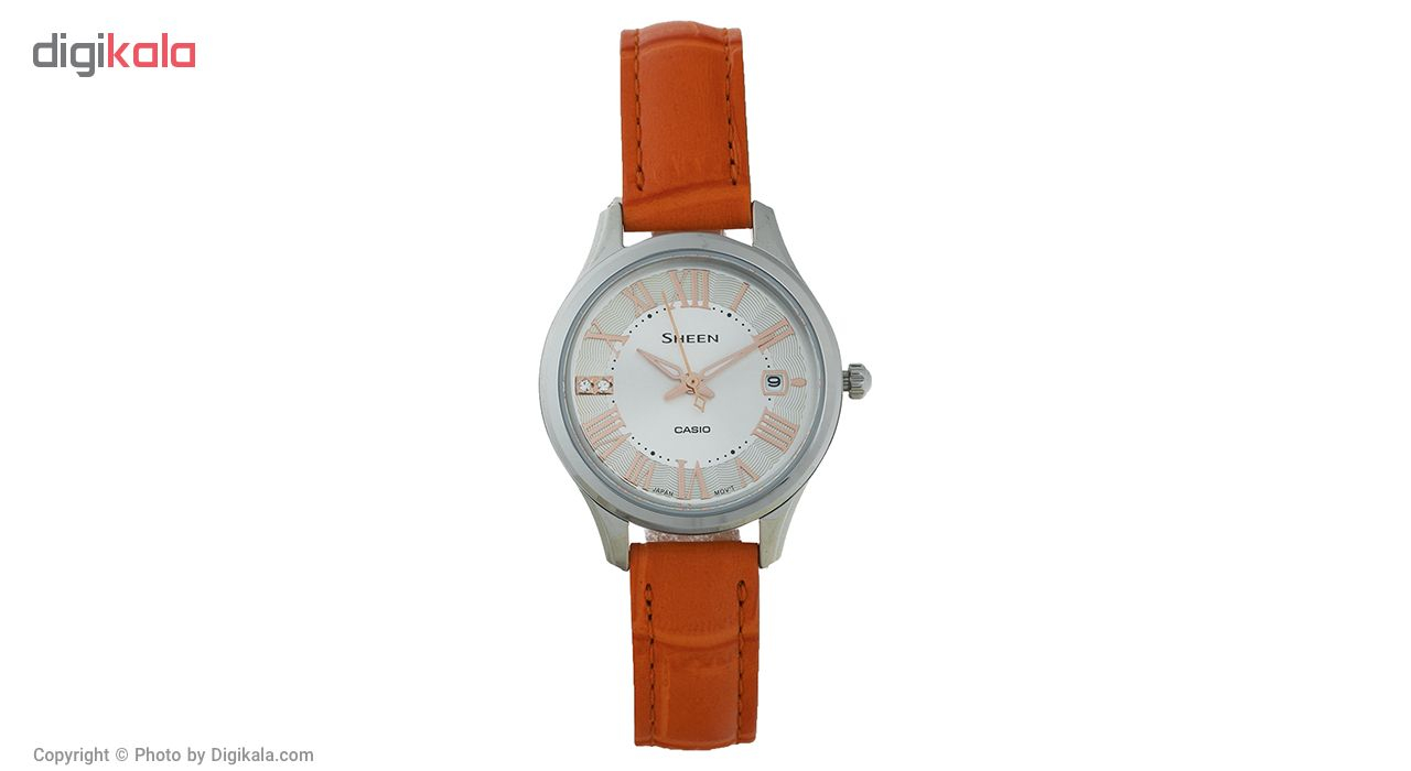 ساعت مچی عقربه ای زنانه کاسیو مدل SHE-4050L-7AUDR