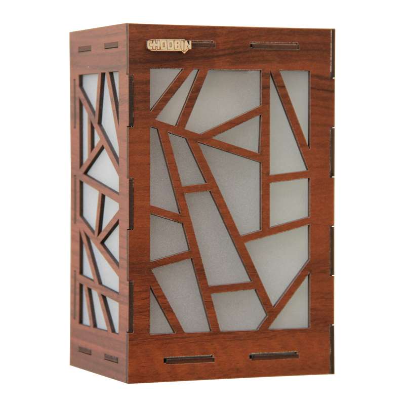 چراغ خواب دیواری چوبین کد 105