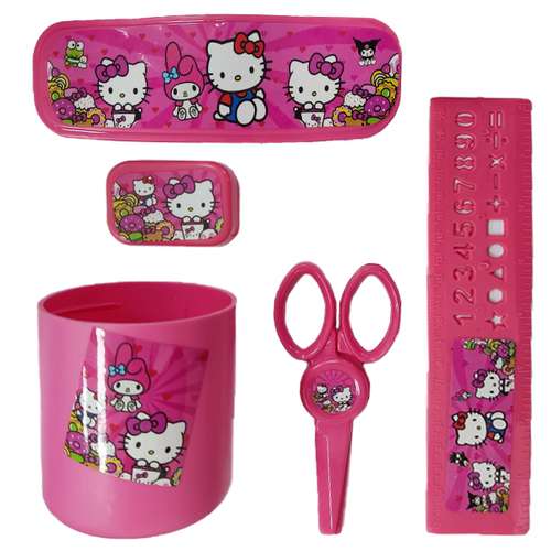 بسته لوازم التحریر کد 0055 مجموعه 5 عددی