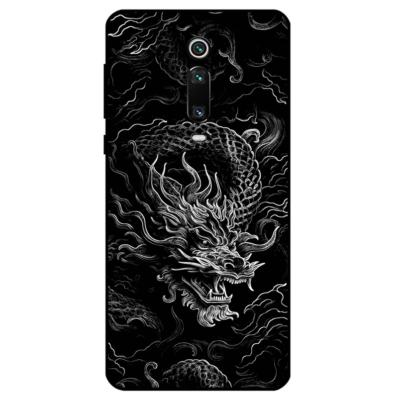کاور مگافون طرح اژدها مدل 1897 مناسب برای گوشی موبایل شیائومی Redmi K20 / K20 Pro / K20 Pro Premium
