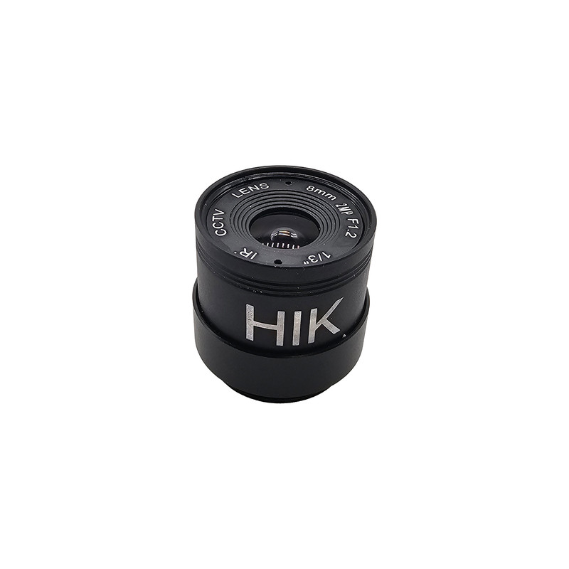 لنز دوربین مداربسته هایک مدل 8mm بسته 5 عددی