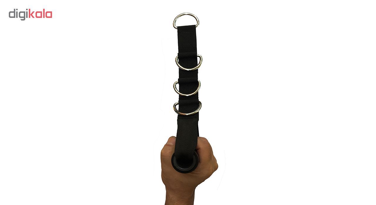 دستگیرهبدنسازی اسفنج دارچهارقلاب مخصوص حرکات کششی در دستگاه بدنسازی