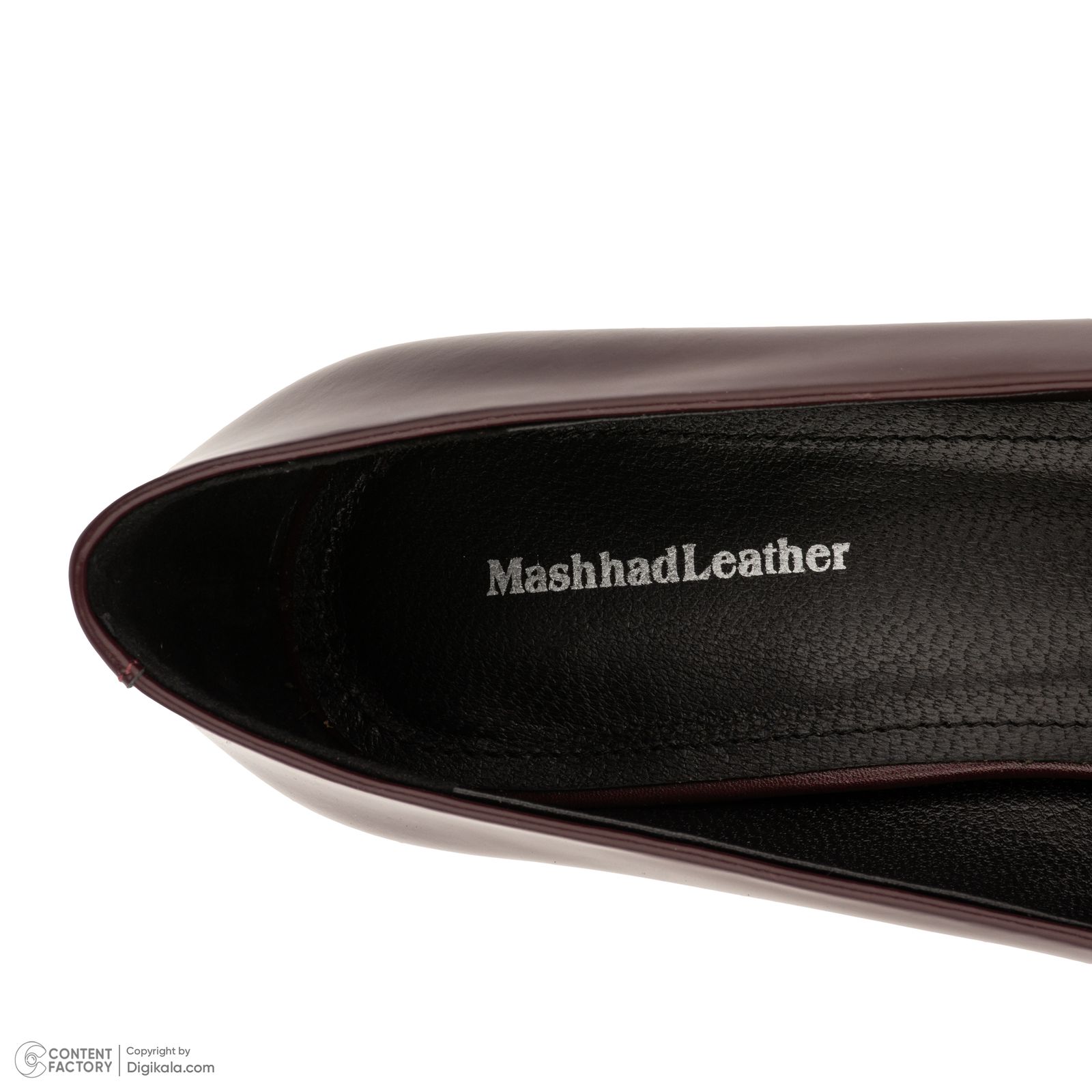 کفش پاشنهدار زنانه چرم مشهد مدل J2786-044-37 -  - 8