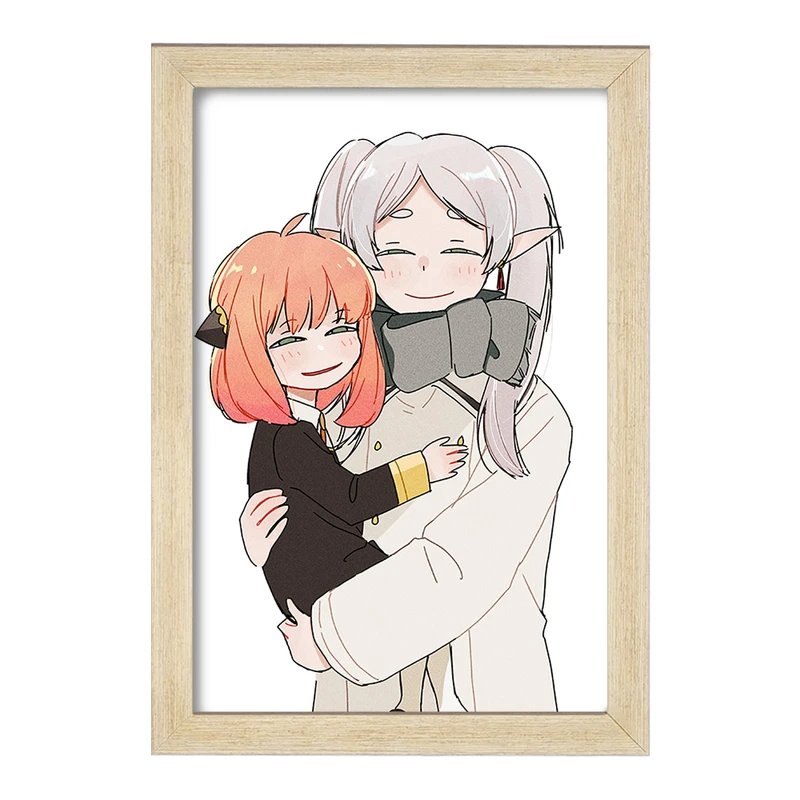 تابلو خندالو مدل فریرن و آنیا انیمه فریرن کد 33837