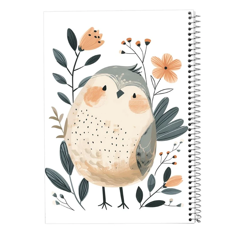 دفتر شطرنجی 50 برگ مدوپد طرح موجودات فانتزی کد DF17168