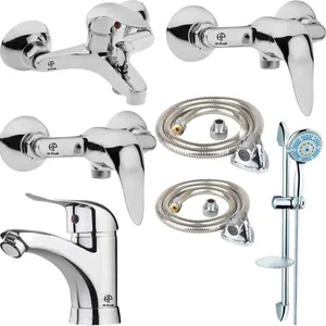 ست شیرآلات های پلاس مدل الماس مجموعه 7 عددی