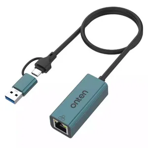 مبدل USB / USB-C به Ethernet اونتن مدل UE106