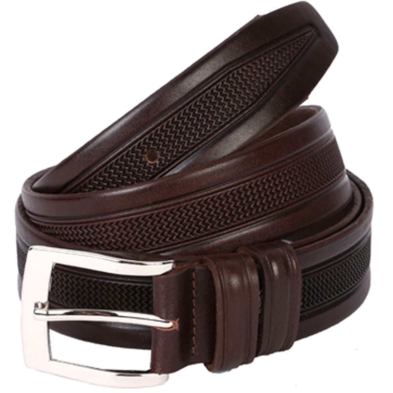 کمربند مردانه مدل M45-DarkBrown -  - 1