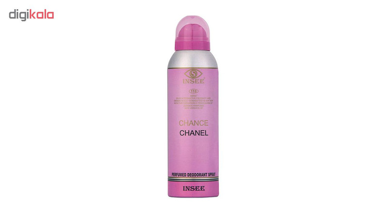 اسپری زنانه اینسی مدل Chance Chanel حجم 200 میلی لیتر اسپری زنانه اینسی مدل Chance Chanel حجم 200 میلی لیتر