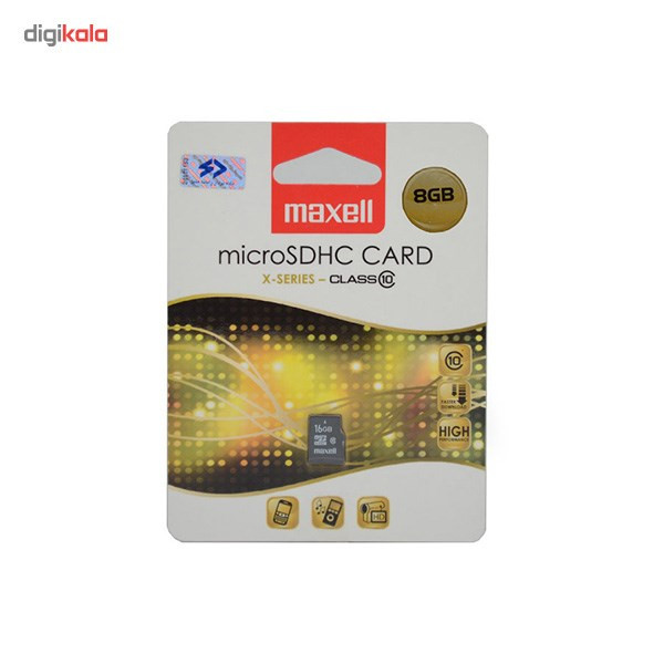 کارت حافظه مکسل microSDHC Card 8GB x-Series Class 10
