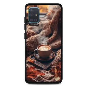 AKAM AMC-WSGA51-COFFEE-17 Cover For Samsung Galaxy A51