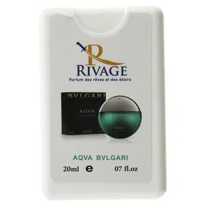 عطر جیبی ریواج مدل Aqva Bvlgari حجم 20 میلی لیتر
