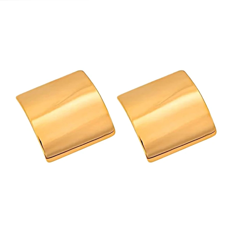 گوشواره زنانه مدل توپر مستطیلی کد MRYS1014