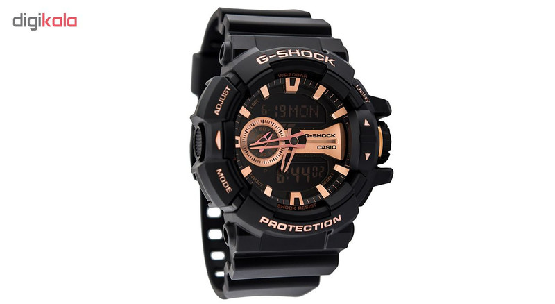 ساعت مچی عقربه ای مردانه کاسیو جی شاک مدل GA-400GB-1A4DR ساعت مچی عقربه ای مردانه کاسیو جی شاک مدل GA-400GB-1A4DR