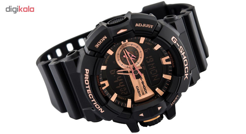 ساعت مچی عقربه ای مردانه کاسیو جی شاک مدل GA-400GB-1A4DR ساعت مچی عقربه ای مردانه کاسیو جی شاک مدل GA-400GB-1A4DR