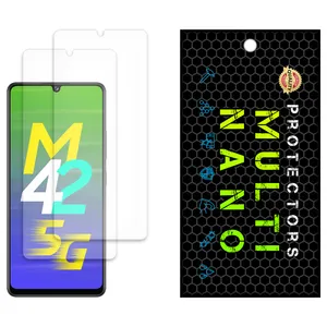 Multi Nano X-S2M Model Matte Screen Protector Suitable For Samsung Galaxy M42 5G Mobile Phone Pack Of 2