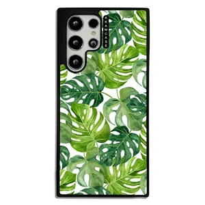 AKAM AMCWSGS22U-LEAVES12 Cover For Samsung Galaxy S21 Ultra