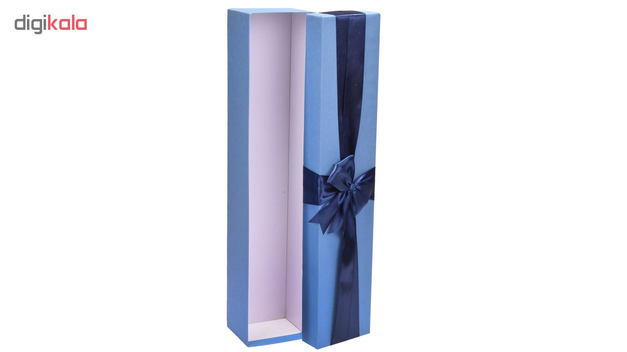 جعبه کادو طرح پاپیون کد 650 ابعاد 40.5x8.5 سانتی متر