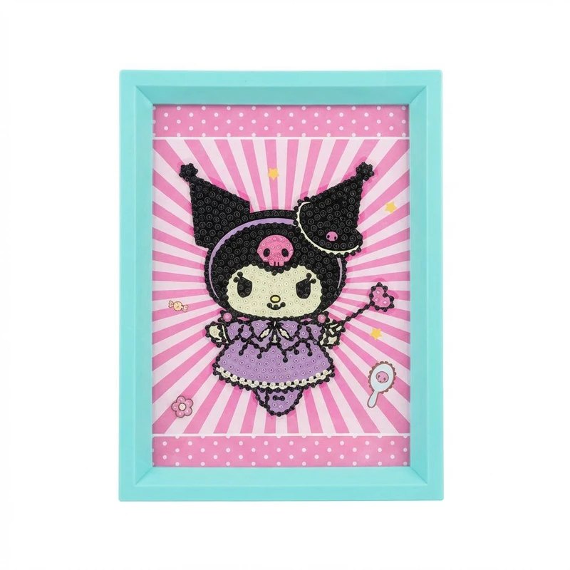 بازی آموزشی مدل تابلو نقاشی الماسی قاب دار طرح کرومی ۰۹