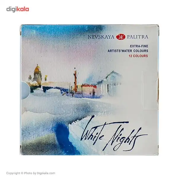 آبرنگ 12 رنگ سن پترزبورگ مدل Artist کد 1942036
