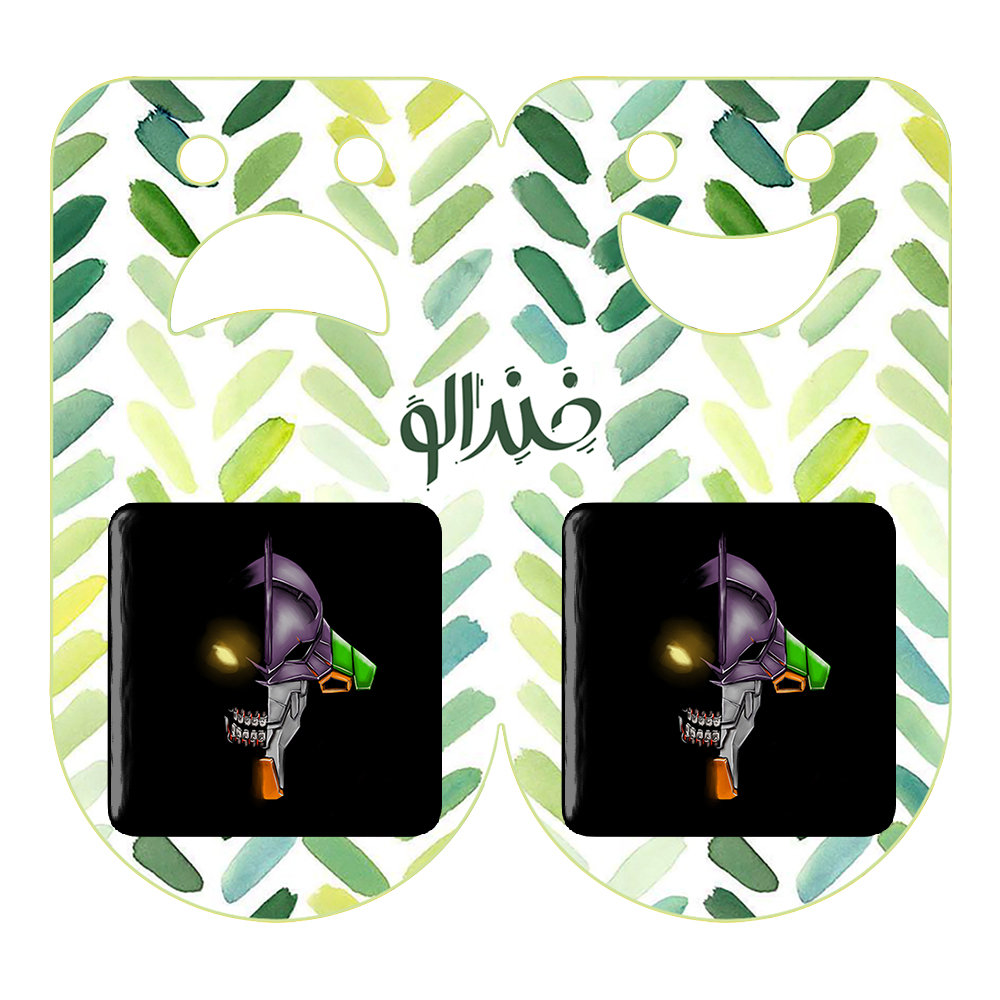 پیکسل خندالو مدل ربات شینجی انیمه اونگلیون کد 13817 به همراه مگنت