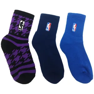 جوراب ورزشی بچه گانه مدل NBA PBY 2 بسته 3 عددی