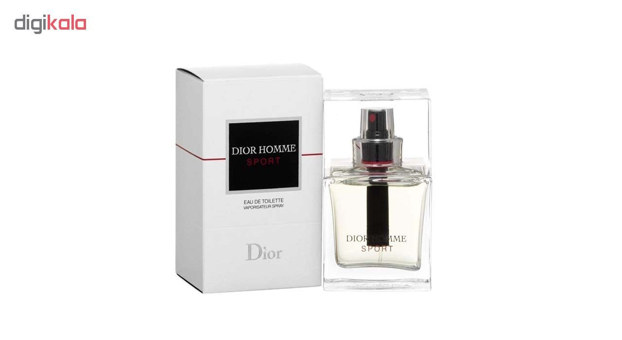 خرید ساعت مچی ارزان ادو تویلت مردانه دیور مدل Homme Sport Dior حجم 50 میلی لیتر