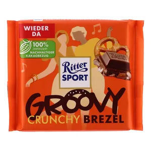 شکلات با مغز کرانچی ریتر اسپورت - 100 گرم