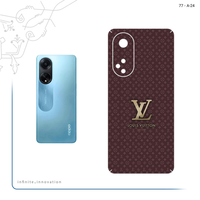 برچسب پوششی ماهوت مدل LOUIS_VUITTON_Logo مناسب برای گوشی موبایل اپو A98