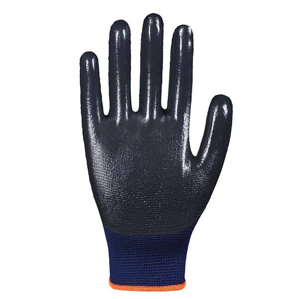 دستکش ایمنی کالکان مدل یک دوم نیتریل