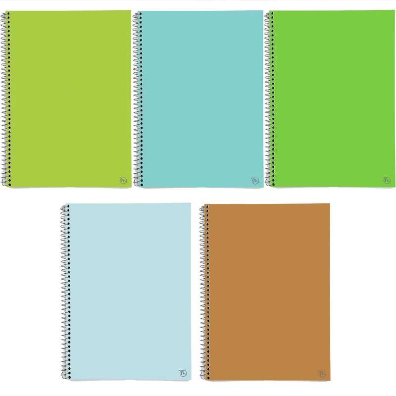 دفتر مشق 50 برگ مدوپد طرح ساده کد BD10033 مجموعه 5 عددی